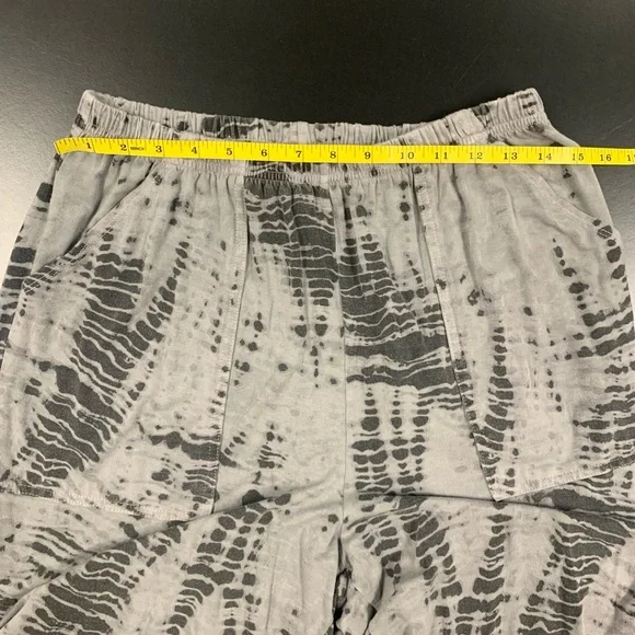 Bryn Walker Gray Patterned Pants- Size Large - Picture 6 of 10